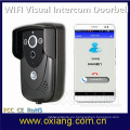 Venta caliente WIFI Intercomunicador visual Timbre / Videoportero / Cámara IP WI-FI \ Para teléfono móvil inteligente